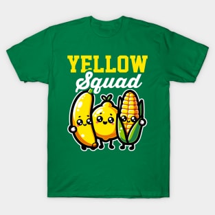 Yellow Squad Banana Lemon & Corn T-Shirt